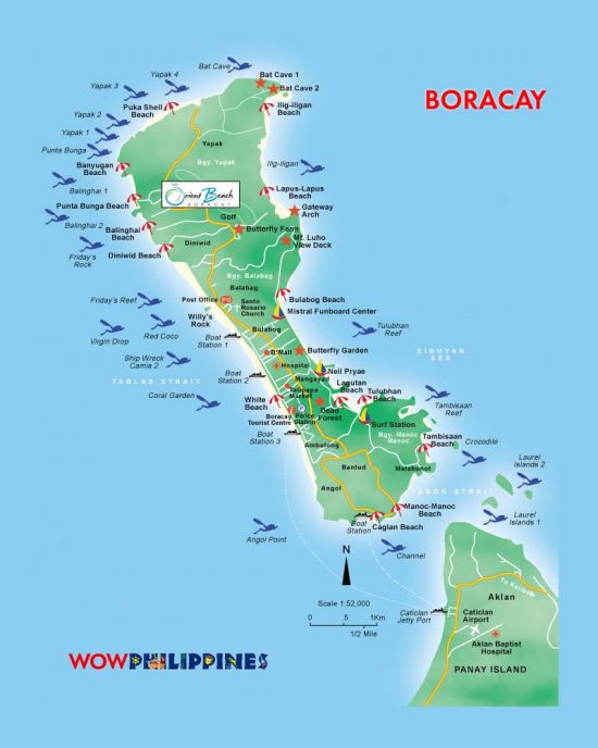 Location Map Boracay Boutique Resort Boracay Hotel Boracay resort